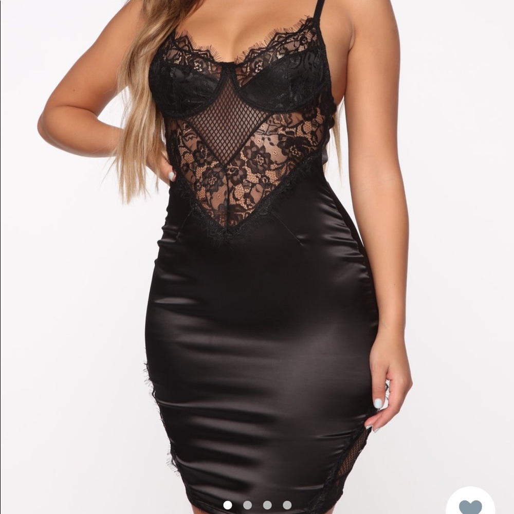 Fashionnova Feeling Out The Night Dress Size S